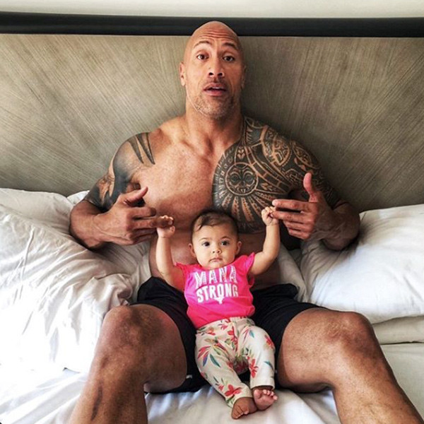 Dwayne Johnson S Daughter Turns 1 See Their Cutest Family Photos E Online